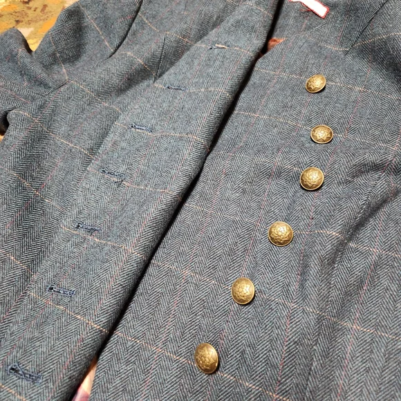 Joe Browns Teal Checkered Women's Blazer - Picture 4 of 15